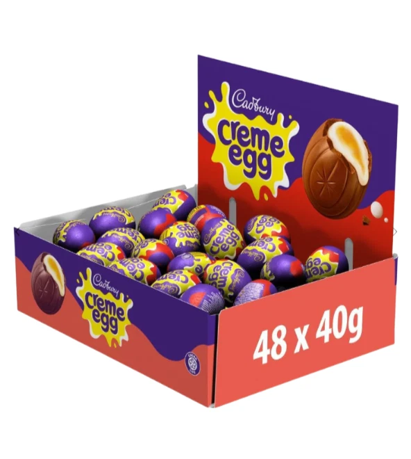 Cadbury Creme Egg – 48 x 40g – Chocolate Treat – FREE UK Delivery