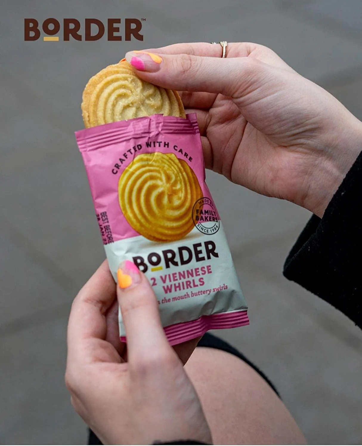 Border Luxury Mini Pack 100 Biscuits 5 Variety (1 Box) - Image 5
